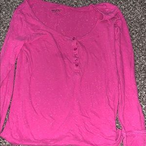 Pink long sleeve Tee